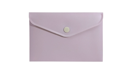 Teczka A6 koperta PP róż morandi