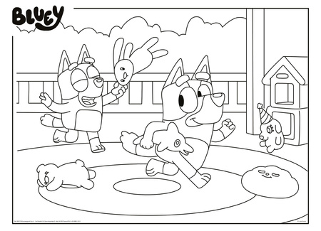 Puzzle 60 df plus Bluey 304-99573