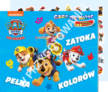 Zatoka pełna kolorów. Psi Patrol. Czas na kolor