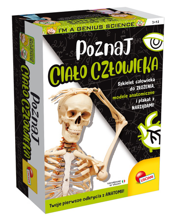 Lisciani I'm a Genius Poznaj ciało człowieka 304-PL100224