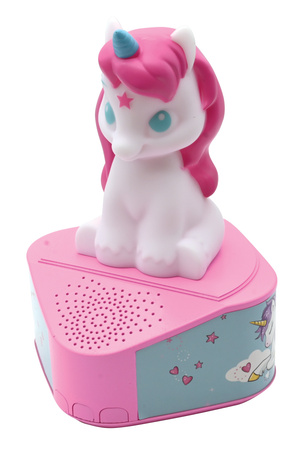 Głośnik Bluetooth ze świecącą figurką jednorożca BTD80UNI