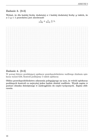 Arkusze maturalne z matematyki poziom rozszerzony 2025-2028