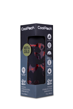 Bidon metalowy Coolpack bonet 500 ml Ashh