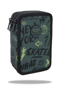 Piórnik 3-komorowy z wyposażeniem Coolpack Jumper 3 Tiger