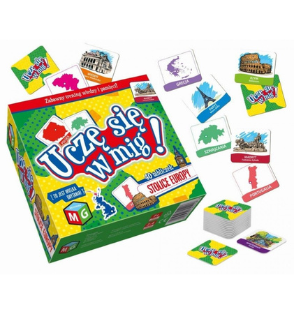 Gra uczę się w mig Stolice Europy