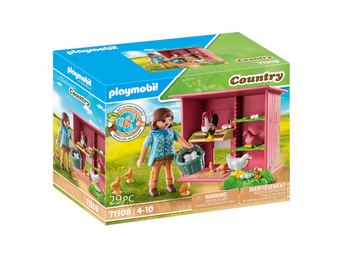 Playmobil Kury z pisklętami 71308