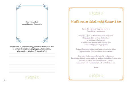 Jezus przychodzi do Ciebie. Książka na Pierwszą Komunię Świętą