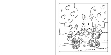 Radosne przygody. Urocza i relaksująca kolorowanka. Sylvanian Families