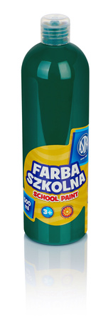 Farba szkolna Astra 500 ml zielona ciemna