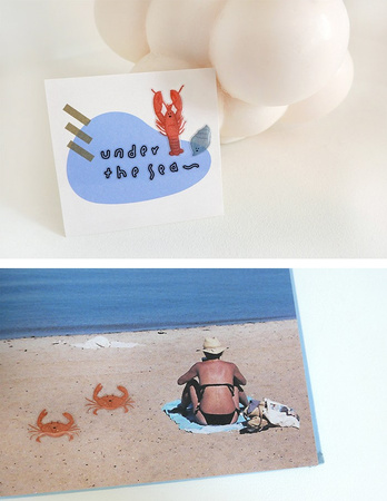 Naklejki ozdobne wypukłe Pod wodą