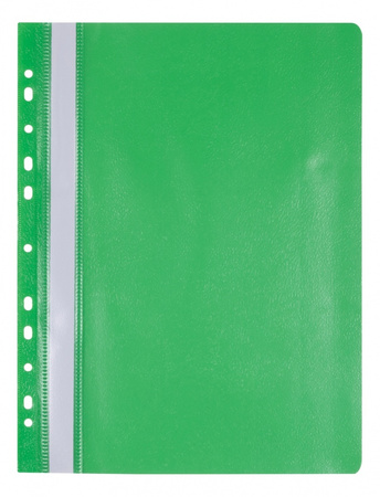 Paczka skoroszyt A4 Office Products miękki wpinany zielony 25 sztuk