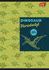 Paczka Zeszyt A5 16k 3-linia kolorowa dinosaur mix 15 szt.