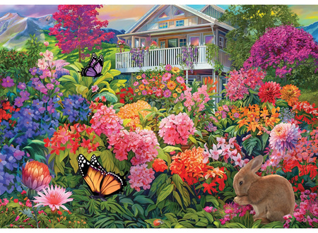 Puzzle 104 Bunny Garden by Chris Bigelow 6704-6023