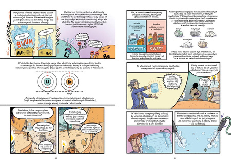 Pierwiastki. Tajemnice cząstek budujących świat. Naukomiks