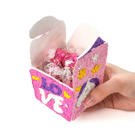 Kreowanie po numerach szkatułka serce Kidea