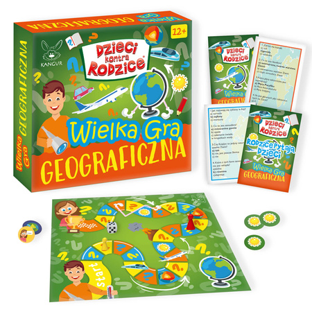 Gra Dzieci kontra Rodzice Wielka gra Geograficzna