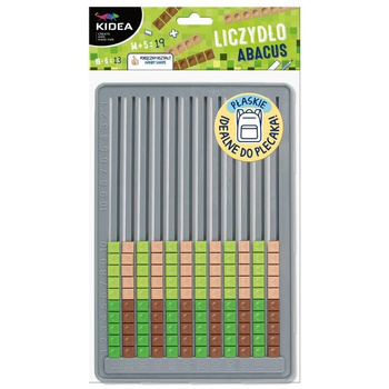 Liczydło płaskie do plecaka Kidea