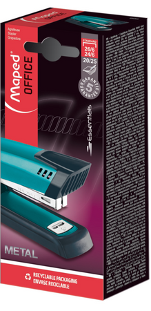 Zszywacz Essentials metal Deco do 25 kartek