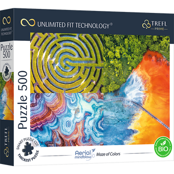 Puzzle 500 UFT Aerial Mindblow: Maze of Colors 37460