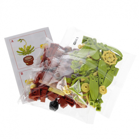 Klocki konstrukcyjne Kwiaty 152 elementy