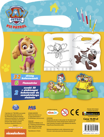 Psie sprawki. Psi Patrol. Superkolory