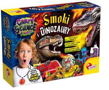 Lisciani Crazy Science Smoki i Dinozaury 304-PL89390