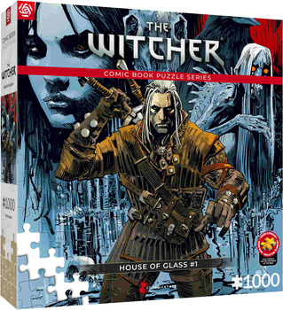 Puzzle 1000 Comic Book The Witcher Wiedźmin House of Glass