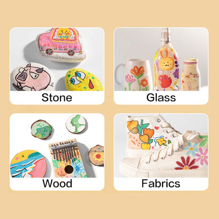 Markery akrylowe 36 szt.mix kolorów