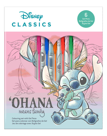 Zestaw piśmienniczy 7 elementów Stitch ST00035