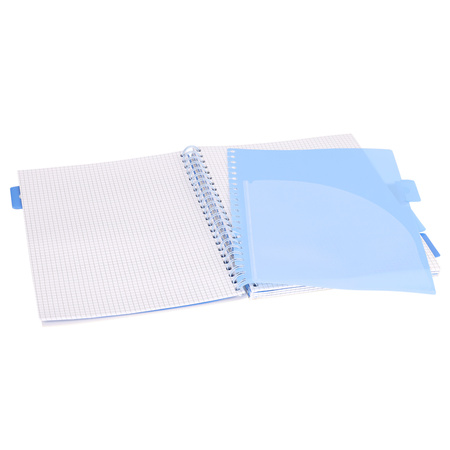 Kołozeszyt Strigo A4 Project Book Unicorn czarny kratka