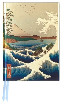 Notatnik A6 linia TW Morze w Satta Utagawa Hiroshige FTPB021