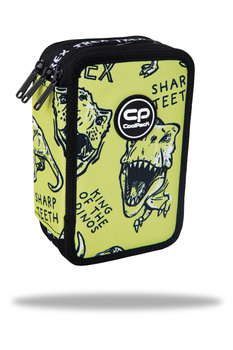 Piórnik 3-komorowy z wyposażeniem Coolpack Jumper 3 dino adventure