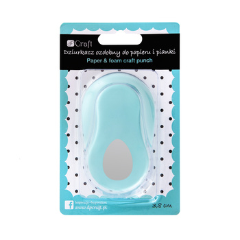 Dziurkacz ozdobny do papieru i panki Jajko 3,8cm