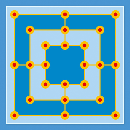 Gra Warcaby i Młynek