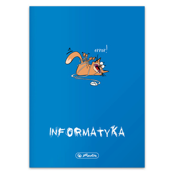 Paczka zeszyt A5 Eco PP Informatyka 60k kratka 5 szt.