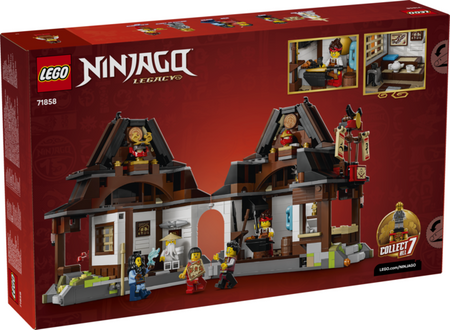 Lego Ninjago Kuźnia Cztery Bronie 15-lecie 71858