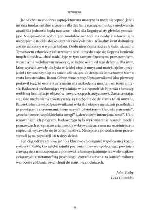 Ślepota umysłu Autyzm a teoria umysłu