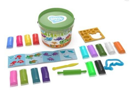 Masa plastyczna lekka TM Lovin zwierzątka morskie +akcesoria