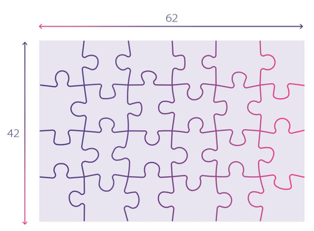 Puzzle 24 maxi super kolor Disney princess little mermaid 24243