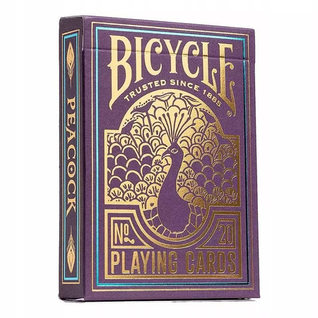 Karty do gry Bicycle Purple Peacock