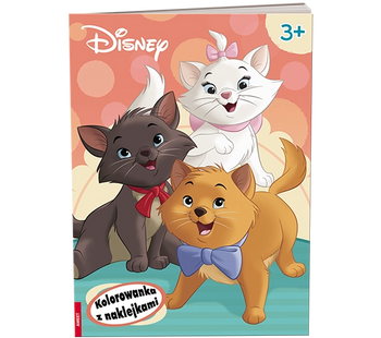 Disney Classic Kolorowanka z naklejkami NA-9140