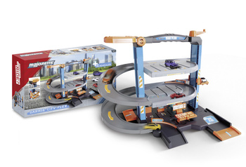 Garaż City Flex Majorette z 5 pojazdami