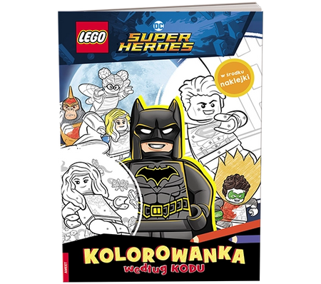 Lego DC Comics Kolorowanka według kodu KKO-6450