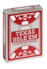 Karty do gry Texas Hold'm Poker peek silver red