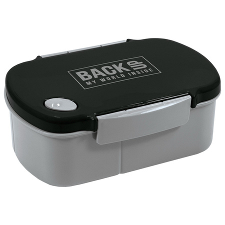 Śniadaniówka Backup czarno szara SB7B56