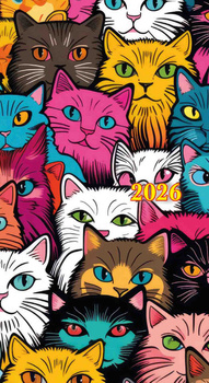 Kalendarz 2026 klendarz kieszonkowy KK-2F 1szt.mix