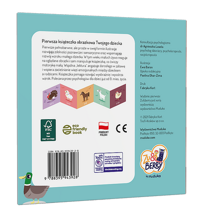 Moje pierwsze zwierzęta. Książeczka obrazkowa