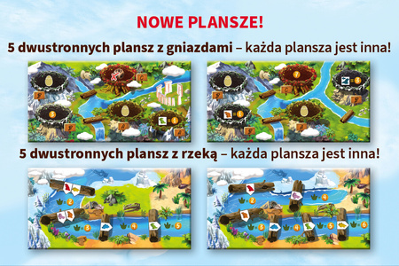 Dodatki do gry Draftozaur: Pterodaktyle, Plezjozaury