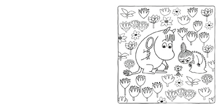 Muminki. Miłe chwile. Urocza i relaksująca kolorowanka. Urocze kolorowanki