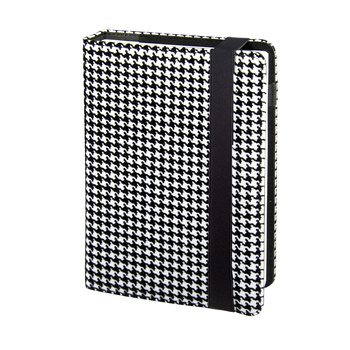 Kalendarz 2026 Modena premium A5 tygodniowy na gumkę czarno-biały KTP-25MD